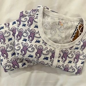 Roller Rabbit Lavender Monkey Pj’s - Never Worn